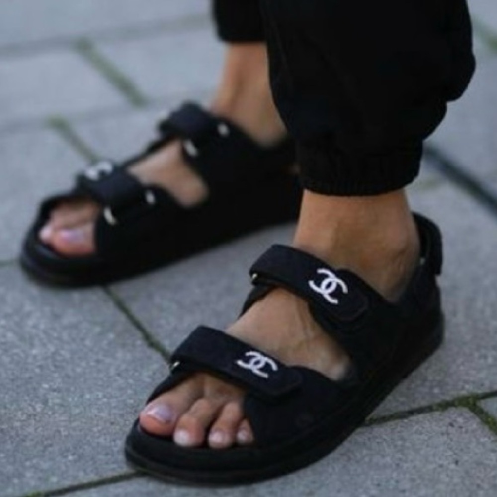 Chanel dad sandal size 41